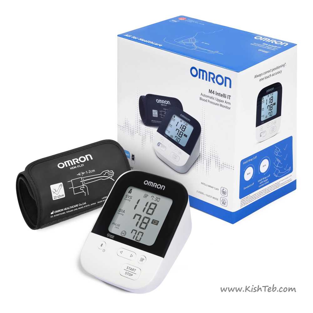 فشارسنج بازویی دیجیتال امرون M4 (1) فشارسنج بازویی دیجیتال امرون M4